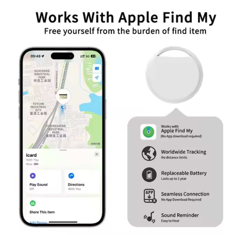 GPS Tracker Airtag - Suivi Précis en Temps Réel